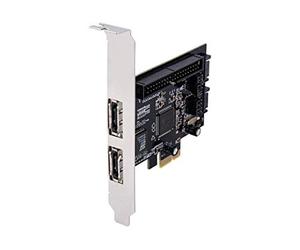 KALEA-INFORMATIQUE Carte contrôleur SATA ou eSATA et IDE sur Port PCI Express PCIe - 2 Ports SATA (ou eSATA) + 2 Ports IDE ATA