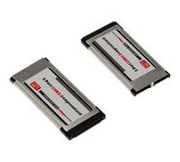 Kalea Informatique – Carte ExpressCard 34mm USB 3.0 2 ports SuperSpeed 5G – Chipset NEC – Affleurante