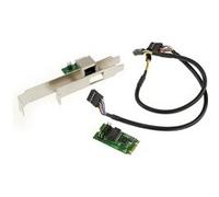KALEA-INFORMATIQUE Carte contrôleur M2 (M.2 NGFF PCIe M Key ou B+M Key) 1 Port réseau LAN GIGABIT ethernet, avec équerres High et Low Profile