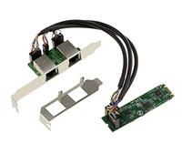 KALEA-INFORMATIQUE Carte M.2 B-Key 2 Ports RJ45 2.5G Realtek RTL8125
