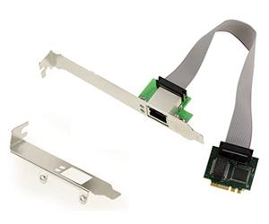 KALEA-INFORMATIQUE Carte M.2 E/A Key RJ45 Gigabit Intel I210 | Carte M.2 E/A Key à un port RJ45 Gigabit Ethernet avec chipset Intel I210.