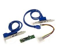 KALEA-INFORMATIQUE Carte M.2 (M2 NGFF) PCIe M ou B+M Key 4 Port USB 3.0 avec Chipset NEC D720201 G