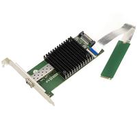 KALEA-INFORMATIQUE Carte M2 1 Port réseau Fibre SFP+ 10G 10 GIGABIT ETHERNET pour Port M.2 de Type PCIe, clé M ou B+M avec chipset Intel JL82599EN
