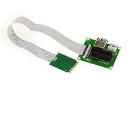 KALEA-INFORMATIQUE Carte M2 (M.2 NGFF) E A E+A Key vers PCIe x1 pour Utiliser Une Carte PCIe sur Un Port M2 E A ou E+A Key