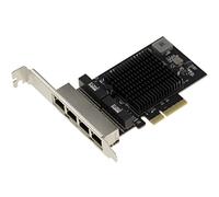 Kalea Informatique – Carte réseau PCIe Quad 2.5G 4x RJ45 Realtek RTL8125