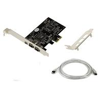 KALEA-INFORMATIQUE Carte PCIe FireWire 400 VIA6308 avec câble iLink | Carte PCIe FireWire 400 avec VIA6308 et pont ASM1083