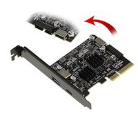 KALEA-INFORMATIQUE Carte PCIe USB 3.2 10G ASM3142 | Carte PCIe USB 3.2 10 Gbit/s avec ports internes et externes