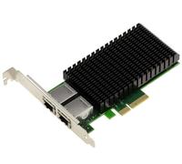 KALEA-INFORMATIQUE Carte contrôleur réseau PCIe x4 avec 2 Ports 10 Gigabit Ethernet RJ45 avec chipset Intel X550 10G