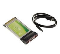 KALEA-INFORMATIQUE Carte PCMCIA CARDBUS 32 BIT 2 Ports eSATA avec Chipset Initio Inic 1620Ta2. Fournie avec Cordon eSATA