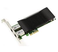 KALEA-INFORMATIQUE Carte réseau 2 Ports gigabit ethernet RJ45 sur Port PCIe x4. Power Over Ethernet PoE+ 30W avec Chipset Intel I350, qualité Industrielle