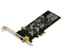 KALEA-INFORMATIQUE Carte Son HiFi PCIe CM108AH Double DAC ADC | Carte son HiFi PCIe x1 CM108AH avec double DAC/ADC, ampli micro, PLL et régulation intégrés.