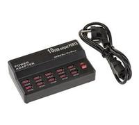 Station de charge USB 10 ports 1 à 3.5A Puissance maximale 60W (5V 12A)