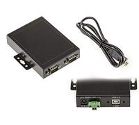 KALEA-INFORMATIQUE Convertisseur Industriel USB vers 2 Ports COM RS232 DB9 avec boitier métal rackable