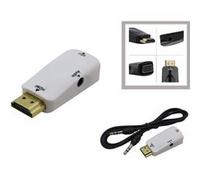 Convertisseur vidéo HDMI vers VGA, permet de relier un écran VGA à une prise HDMI