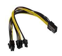 KALEA-INFORMATIQUE Cordon adaptateur ATX 8 points Femelle vers PCIe 6 ou 8 points Mâle pour carte graphique. Longueur 25 cm