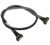 KALEA-INFORMATIQUE Cordon câble PCIe 5.0 avec connecteurs MCIO 8i 74 broches mâle vers mâle longueur 80cm. MCIO 74 Pin x8 PCIe Gen 5