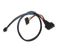 KALEA-INFORMATIQUE Cordon de liaison SAS MiniSAS SFF-8643 vers SFF-8639 longueur 100cm Support NVMe