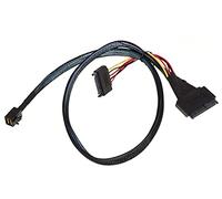 KALEA-INFORMATIQUE Cordon de liaison SAS MiniSAS SFF-8643 vers SFF-8639 longueur 100cm Support NVMe