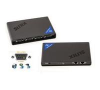 Alimentation interne GENERIQUE Dock convertisseur ETHERNET RS232 - 4 PORTS AVEC ALIMENTATION POS . CHIPSET SUNIX DPL2000Q Gamme Industrielle. CHIPSET
