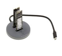 KALEA-INFORMATIQUE Dock pour 2 SSD M2 NVMe Liaison USB3.2 Gen2 10GB, fonction clonage