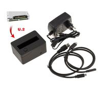 KALEA-INFORMATIQUE Station verticale pour SSD U2 SFF8639, liaison USB3.1 A ou C, alimentation 3A G