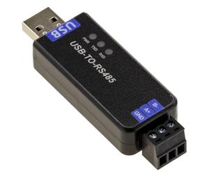 KALEA-INFORMATIQUE Dongle Convertisseur Bidirectionnel USB vers RS485 Industriel avec Puce CH343G, Suppresseur de Surtensions Transitoires TVS 600W et 15KV ESD