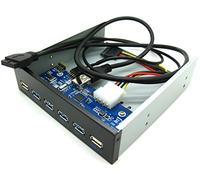 KALEA-INFORMATIQUE Façade Baie 5,25" 4 USB 3.0 + 2 USB 2.0 | Façade 5,25 pouces avec 4 ports USB 3.0 et 2 ports USB 2.0