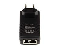 KALEA-INFORMATIQUE Injecteur PoE 12V 1A RJ45 | Injecteur PoE convertissant le 220 V vers une sortie 12 V 1 A avec alimentation par Ethernet sur connecteurs RJ45.