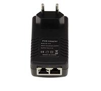 KALEA-INFORMATIQUE Injecteur PoE 15V 1A RJ45 | Injecteur PoE convertissant le 220 V vers une sortie 15 V 1 A avec alimentation par Ethernet sur connecteurs RJ45.