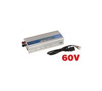 Inverseur de tension 60V vers 220V - Puissance 1000 WATTS Puissance en Crête 2000W PRISE EUROPEENNE (FRANCE)