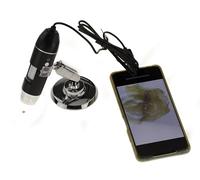 KALEA-INFORMATIQUE Microscope Digital pour PC Mac ou Smartphone grossissement 1 à 1600 Fois. avec éclairage et Enregistrement Photo et vidéo