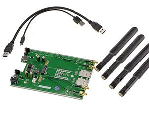 KALEA-INFORMATIQUE Module M2 Bkey + Dual SIM vers USB 3.0 pour Carte M.2 3G 4G 5G 3042 3052 5364 avec 4 antennes