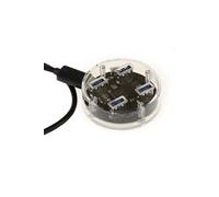 KALEA-INFORMATIQUE Multiprise (HUB) USB3.0 - 4 Ports Mini Format - Cristal