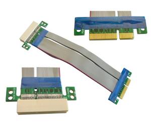 KALEA-INFORMATIQUE Nappe d'extension Type Riser pour Port PCI Express x4 vers Port PCIe x4 Longueur 185mm