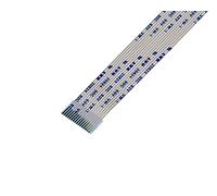 Nappe Ruban ZIF FPC 16 fils AWM, pas 1mm longueur 230mm largeur 16.5mm. Connecteurs sur la même face de la nappe FPC
