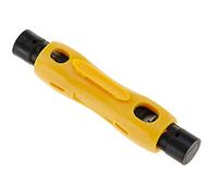 KALEA-INFORMATIQUE Pince à dénuder rapide pour câblage coaxial. Compatible coax RG59 75-4 RG6 75-5 RG7 RG11 75-7