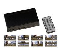 KALEA-INFORMATIQUE Processeur pour mur d'écrans HDMI 1.4 Wall SPLICER. Pour mur d'image sur 2 à 4 écrans, 8 combinaisons possibles, avec télécommande. G