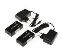 KALEA-INFORMATIQUE Rallonge type extender pour connexion HDMI et par un cordon RJ45. Portée 50M, alimentation fournie