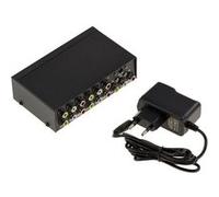 KALEA-INFORMATIQUE Splitter audio vidéo RCA 1 entrée vers 4 sorties