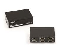KALEA-INFORMATIQUE Répartiteur série COM RS232 DB9 Type Splitter Qui duplique à l'identique 1 Source en entrée vers 4 Sorties RS-232 simultanées