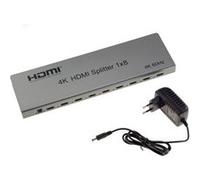 Kalea Informatique – Splitter HDMI 2.0 4K 60Hz 1 vers 8 alimenté – CEC EDID HDCP 2.2