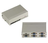 KALEA-INFORMATIQUE Répartiteur vidéo VGA Type Splitter Qui duplique à l'identique 1 Source en entrée vers 4 Sorties simultanées. Bande passante 250MHz