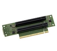 KALEA-INFORMATIQUE Riser PCIe Gen5 x16 vers 2 PCIe x16 90° | Duplicateur PCIe Gen5 x16 vers 2 ports PCIe x16 à 90 degrés