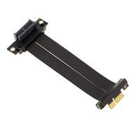 KALEA-INFORMATIQUE Riser PCIe x1 Gen4 mâle vers femelle 16 GT/s