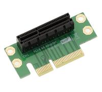 KALEA-INFORMATIQUE Riser PCIe x4 90° Montage Horizontal | Équerre PCIe x4 à 90 degrés pour montage horizontal
