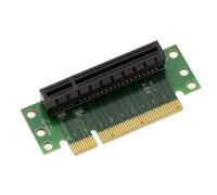 KALEA-INFORMATIQUE Riser PCIe x8 90° pour Montage Horizontal | Équerre riser PCIe x8 à 90 degrés pour montage horizontal