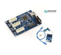KALEA-INFORMATIQUE Riser réplicateur PCI Express PCIe 1x vers 3 ports 1x Avec plaque - CHIPSET PERICOM