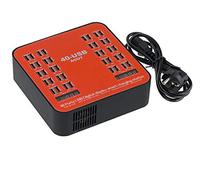 KALEA-INFORMATIQUE Station de Charge USB Industrielle 40 Ports 200W | Station de charge industrielle USB à 40 ports délivrant jusqu'à 3 A par port pour une puissance totale de 200 W.