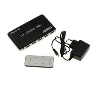 KALEA-INFORMATIQUE SWITCH HDMI 2.0b 4K 60Hz alimenté 4 ports en entrée vers 1 sortie - Télécommande