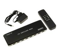KALEA-INFORMATIQUE SWITCH HDMI 2.0b 4K 60Hz alimenté 7 ports en entrée vers 1 sortie - Télécommande